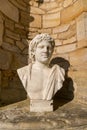 Roman sculpture of man Royalty Free Stock Photo