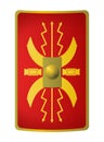 Roman shield Royalty Free Stock Photo