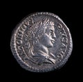 Roman Silver Coin - Antoninus Royalty Free Stock Photo