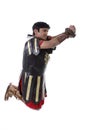 Roman soldier in chains Royalty Free Stock Photo