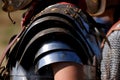 Roman soldier detail armor