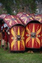 Roman soldier shields