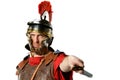 Roman Soldier With Sword Royalty Free Stock Photo