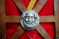 Roman soldier uniform medallion
