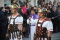 Roman soldiers in the Good Friday procession, Malta.