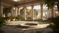 Roman Splendor Unveiled: Exploring the Empty Garden of an Ancient Domus