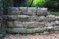 Roman Stone Elegance: Authentic Ancient Brick Texture