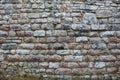 Roman Stone Elegance: Authentic Ancient Brick Texture Royalty Free Stock Photo