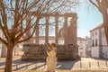 Roman Temple Diana in Evora Portugal Alentejo