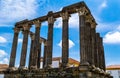 Roman Temple Diana of Evora Portugal