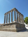 Roman temple of Evora, Evora (Portugal) Royalty Free Stock Photo