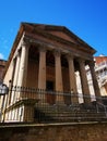 Roman temple of Vic, building from nearly 2nd century Royalty Free Stock Photo