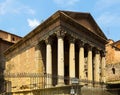 Roman temple of Vic, Spain Royalty Free Stock Photo