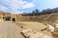 Roman theater in the ancient city of Bet Shean Royalty Free Stock Photo
