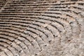 Roman Theater in Pamukkale, the ancient city of Hierapolis Turkey, Royalty Free Stock Photo