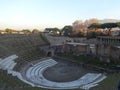 Roman Theater at Pompeii Ruins 2