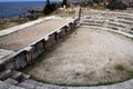 Roman ruins of Byblos, Mediterranean coast, Lebanon Royalty Free Stock Photo