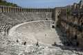 The Roman theatre at the ancient city of Aspendos in Turkey.