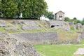 Roman Theatre, Autun, Burgundy, France Royalty Free Stock Photo