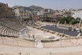 Roman Theatre Cartagena Southern Spain Royalty Free Stock Photo