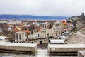 Roman theatre in the city of Plovdiv, Bulgaria Royalty Free Stock Photo