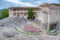 Roman theatre in the Italian town Spoleto