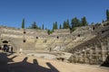 The Roman Theatre in Merida Royalty Free Stock Photo