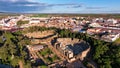 Roman Theatre of Merida spanish cultural icon landmark in Spain Royalty Free Stock Photo