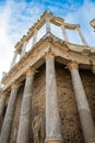 Roman Theatre of MÃÂ©rida detail