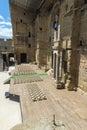 Roman theatre Orange stage view Royalty Free Stock Photo