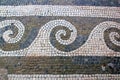 Roman Tiles in Pompeii, Italy Royalty Free Stock Photo