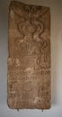 Roman tombstone of Valerius Secundus I century A.D