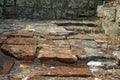 Roman villa floor tiles Royalty Free Stock Photo