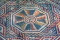 Roman villa mosaic - Sicily Royalty Free Stock Photo