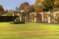 Roman wall in Hever Castle garden