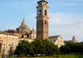 The Cathedral of Turin and the Chapel of the Holy Shroud Royalty Free Stock Photo