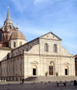 The Cathedral of Turin and the Chapel of the Holy Shroud Royalty Free Stock Photo