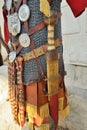 Roman warrior iron armor Royalty Free Stock Photo
