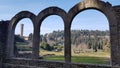 Ruin in Fiesole near Florence Royalty Free Stock Photo