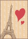 Romance in paris poster