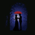 Romance under the Stars, Vector illustrations