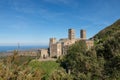 The Romanesque abbey of Sant Pere de Rodes. Girona, Catalonia