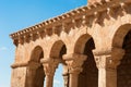 Romanesque arcade Royalty Free Stock Photo
