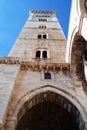 Romanesque belfry Royalty Free Stock Photo