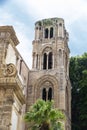 Church of Santa Maria dell Ammiraglio, Palermo, Sicily, Italy Royalty Free Stock Photo