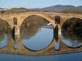 Romanesque bridge At Puente la Reina