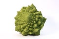 Romanesque cabbage top-view Royalty Free Stock Photo