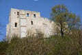 Romanesque castle ruins from 14 century in Kazimierz Dolny, Poland