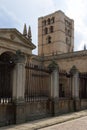 Romanesque cathedral of the beautiful city of Zamora in a sunny day, Castilla y Leon, Spain Royalty Free Stock Photo