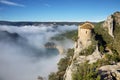 Romanesque Chapel of Mare de Deu de la Pertusa, Catalonia, Spain.